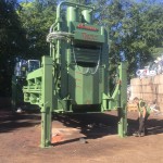 Shear baler T800 Idromec ready for work